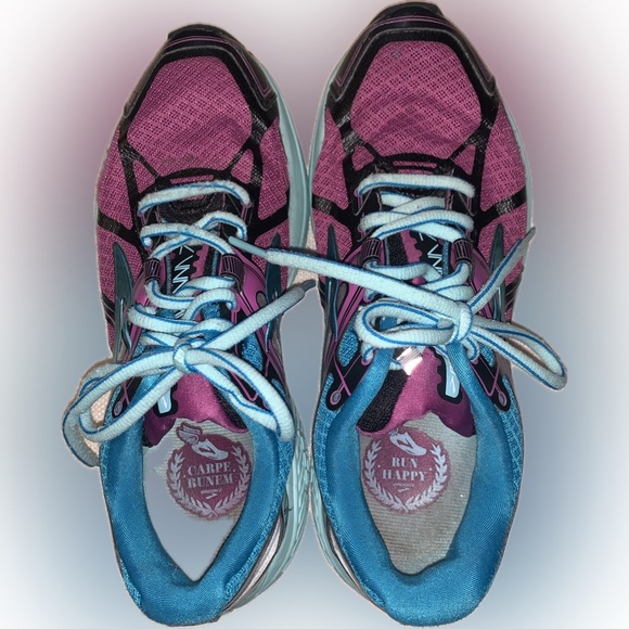 Brooks Ravenna 7 Magenta Blue Colorful Road Running Trainer Sneakers Women’s 6 - Picture 7 of 13
